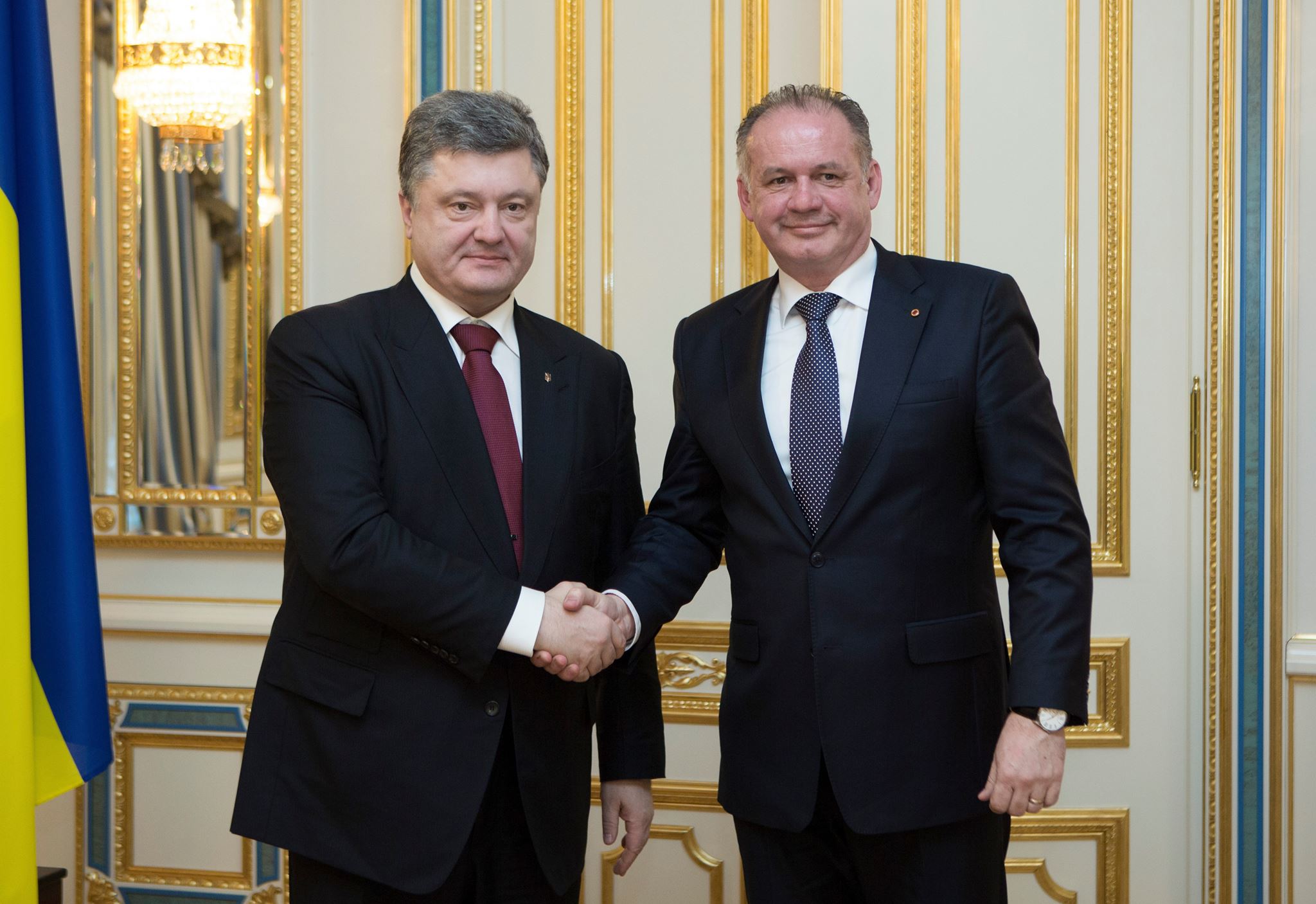 Prezident Kiska sa svojho ukrajinského náprotivka neopýtal, prečo sú dvaja slovenskí občania na zozname nežiaducich osôb. (Foto: archív)