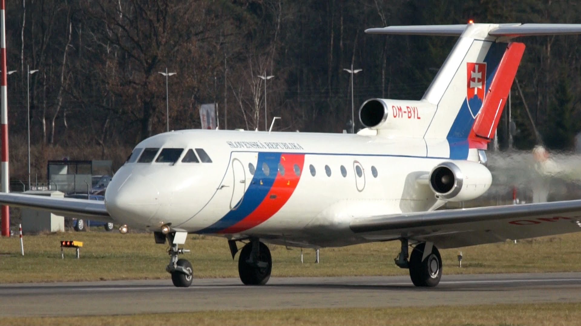 Jak-40 Letky Ministerstva vnútra SR. (Foto: archív)