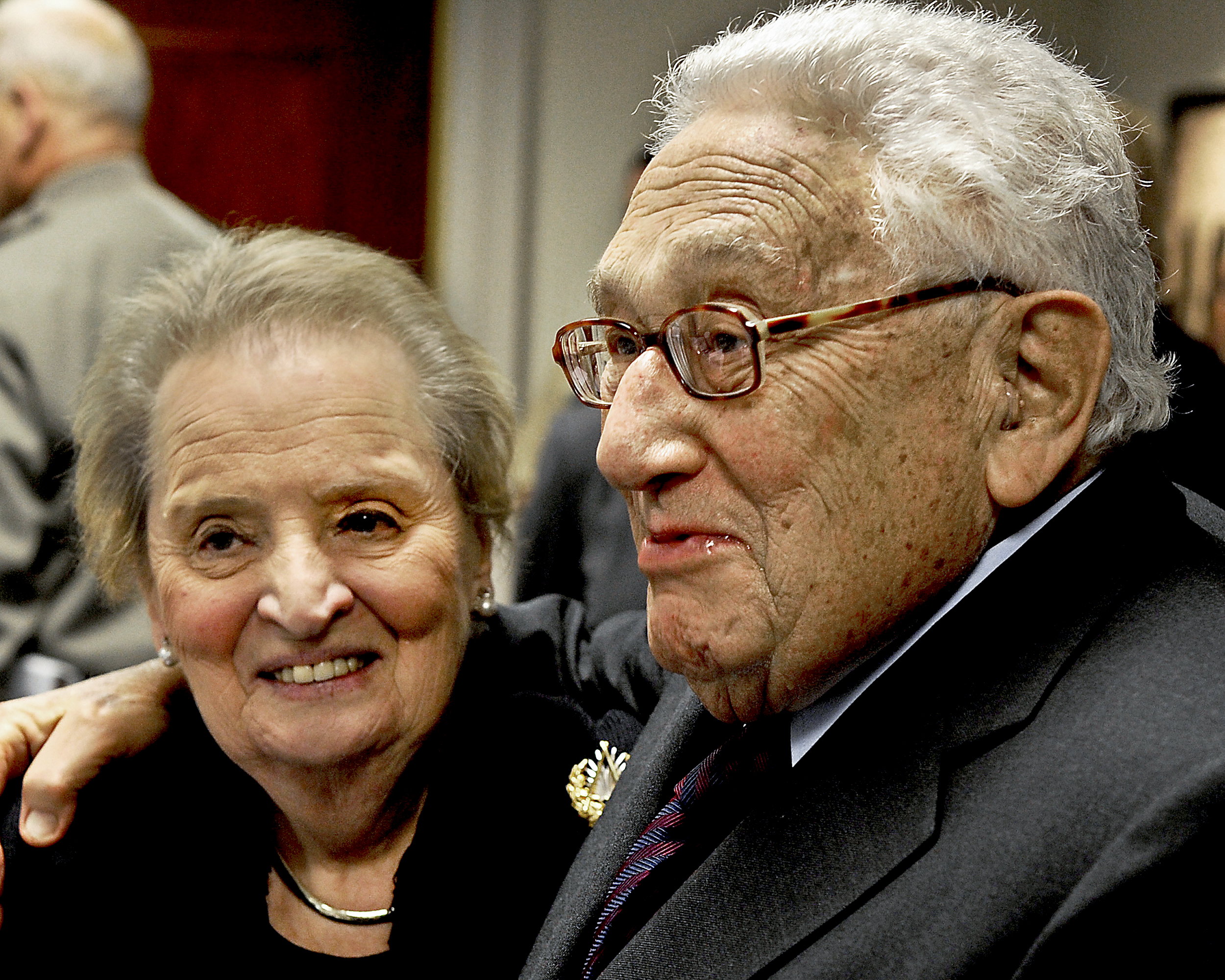 So sivou eminenciou Henrym Kissingerom. (Foto: archív)